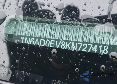 2019 Nissan Frontier Pro-4X из США, поврежденный, VIN 1N6AD0EV8KN727418